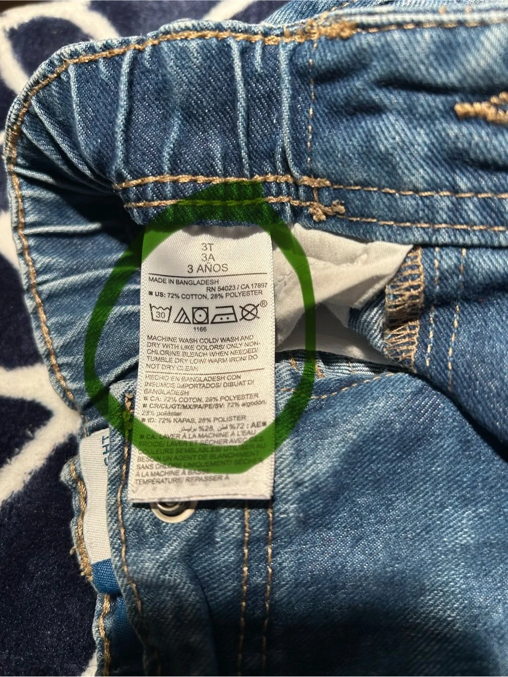 Old Navy Light Blue Bootcut Kids Jeans